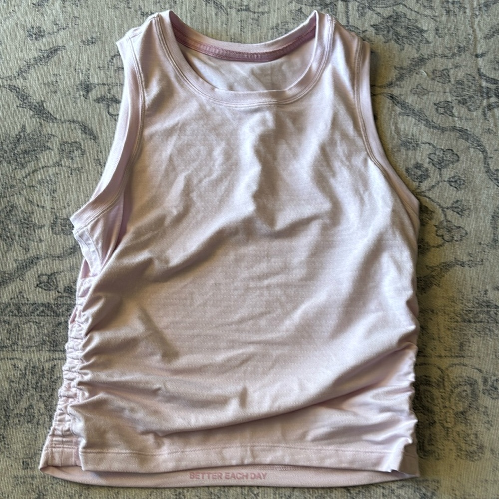 lululemon athletica Light Pink Tank Top
